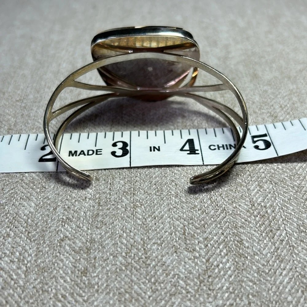 Jay King peanut wood braclet - Picture 3 of 5